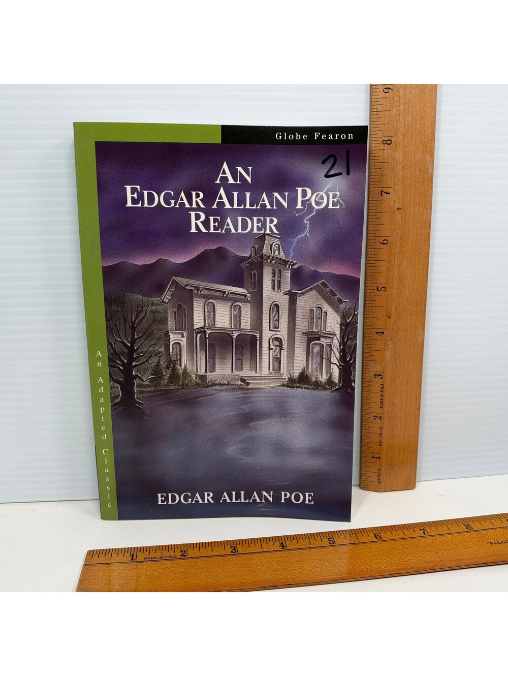 Globe Fearon An Edgar Allan Poe Reader Paperback Book Classic Horror Literature